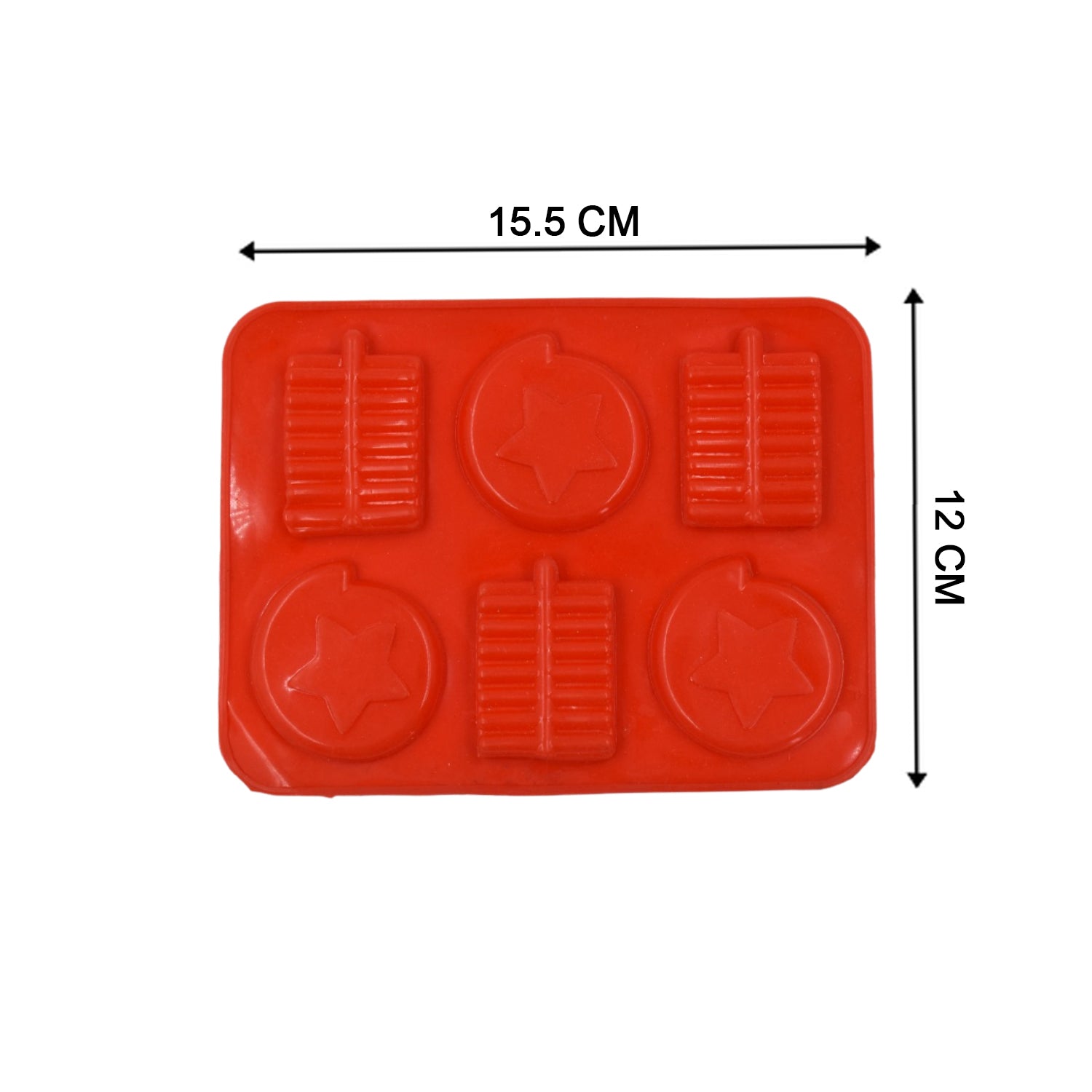 6 Cavity Silicone Mold Tray: Perfect for Chocolates, Cakes & More!