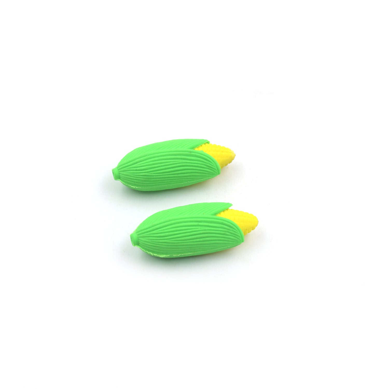 Corn Shape School Eraser High Qulaity ( 2 Pc Set )