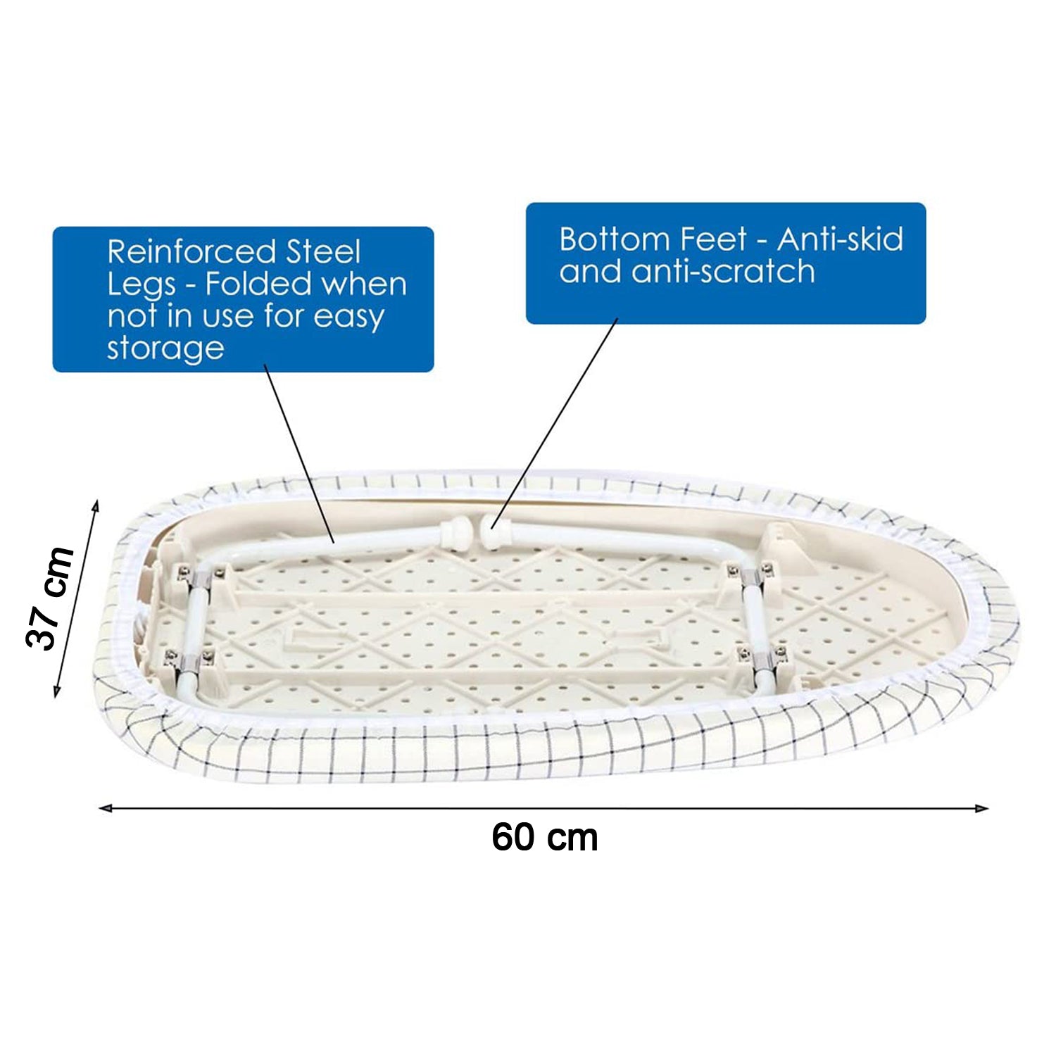 6081 Portable Ironing Pad used in all households and iron shops for ironing clothes and fabrics etc. 