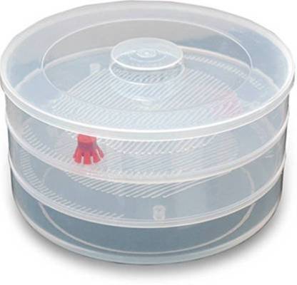 093 Plastic 3 Compartment Sprout Maker, White MPS Traders