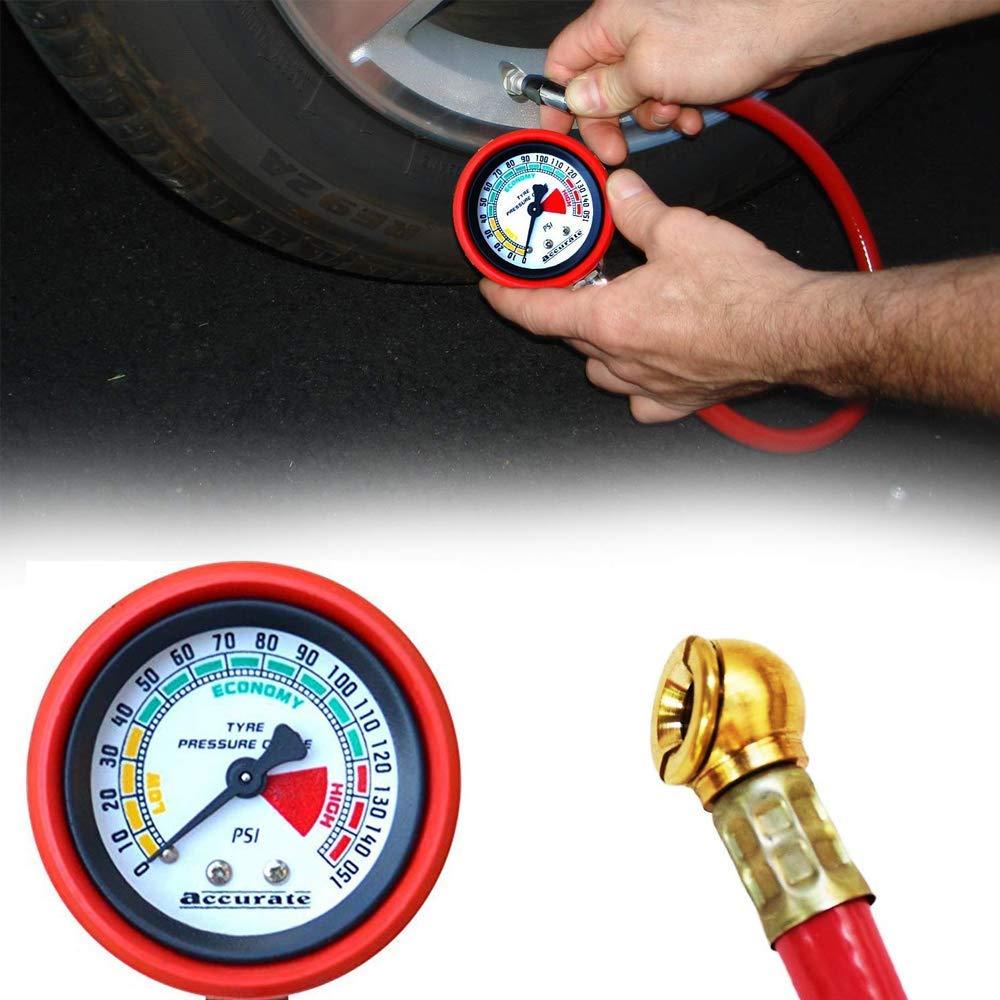 512 -Heavy Duty Tire Inflator Gauge Air Compressor Accessories 