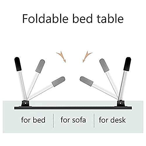 7860 FOLDABLE BED STUDY TABLE PORTABLE MULTIFUNCTION LAPTOP TABLE LAPDESK FOR CHILDREN BED FOLDABLE TABLE WORK OFFICE HOME WITH TABLET SLOT & CUP HOLDER 