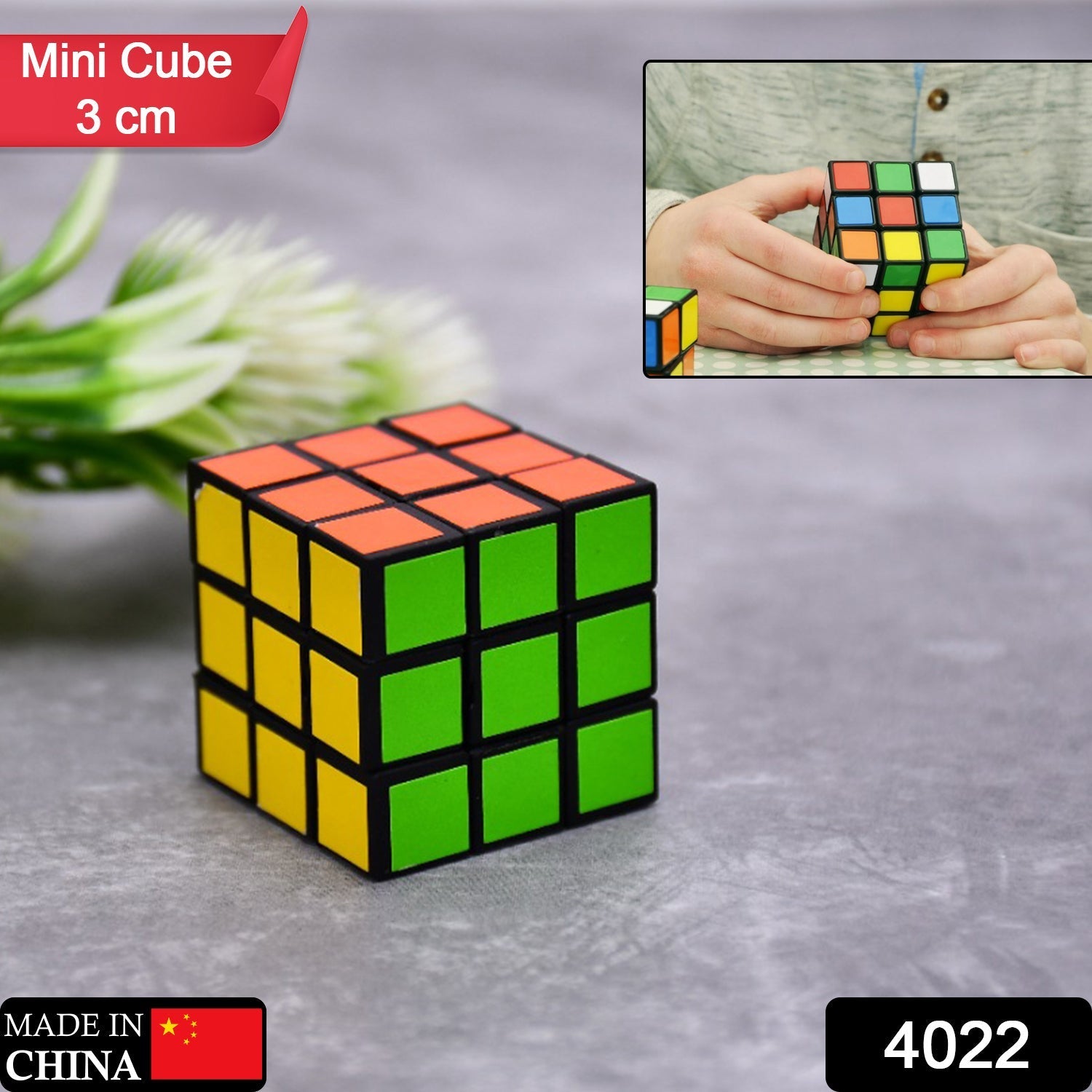 4022 1Pc Mini Cube, Puzzle Game for Boy And Girl, Magic Cube for Birthday Gift 