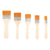 4667 Artistic Flat Painting Brush - Set of 5 