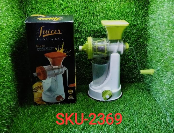 2369 Manual Fruit & Vegetable Juicer with Steel Handle Fruit Juicer 