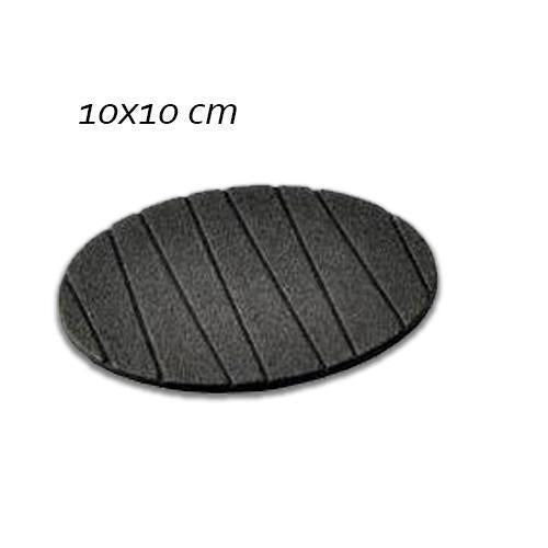 129 6 pcs Useful Round Shape Plain Silicone Cup Mat Coaster Drinking Tea Coffee Mug Wine Mat for Home 