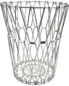 3040 Multipurpose Fruit Basket Stainless Steel Wire Bowl Foldable Basket for Vegetable / Fruits / Dining 