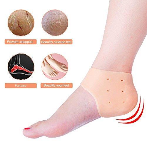 339 Moisturizing Skin Softening Silicone Gel for Dry Cracked Heel Repair (Multicolour) MPS Traders