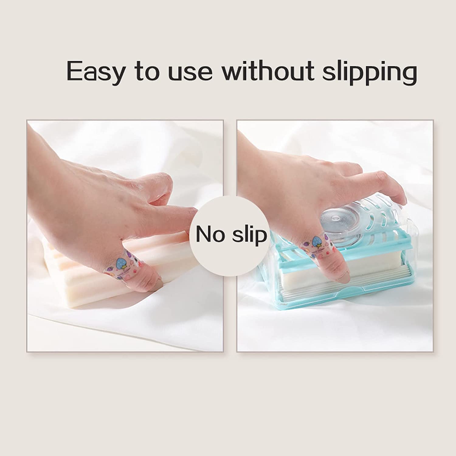 2-in-1 Portable Soap Dish & Dispenser: Roller, Drain Holes, Foaming