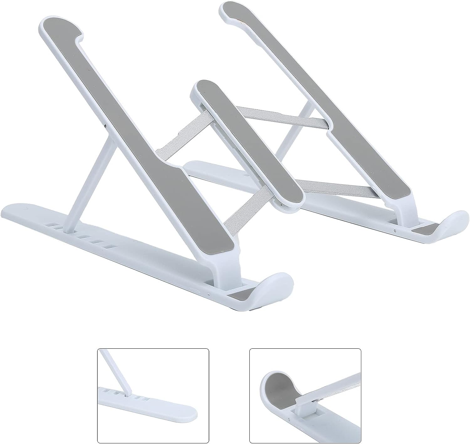 ADJUSTABLE TABLET STAND HOLDER WITH BUILT-IN FOLDABLE LEGS AND HIGH QUALITY FIBRE