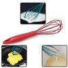 2930 Manual Whisk Mixer Silicone Whisk, Cream Whisk, Flour Mixer, Rotary Egg Mixer, Kitchen Baking Tool. 