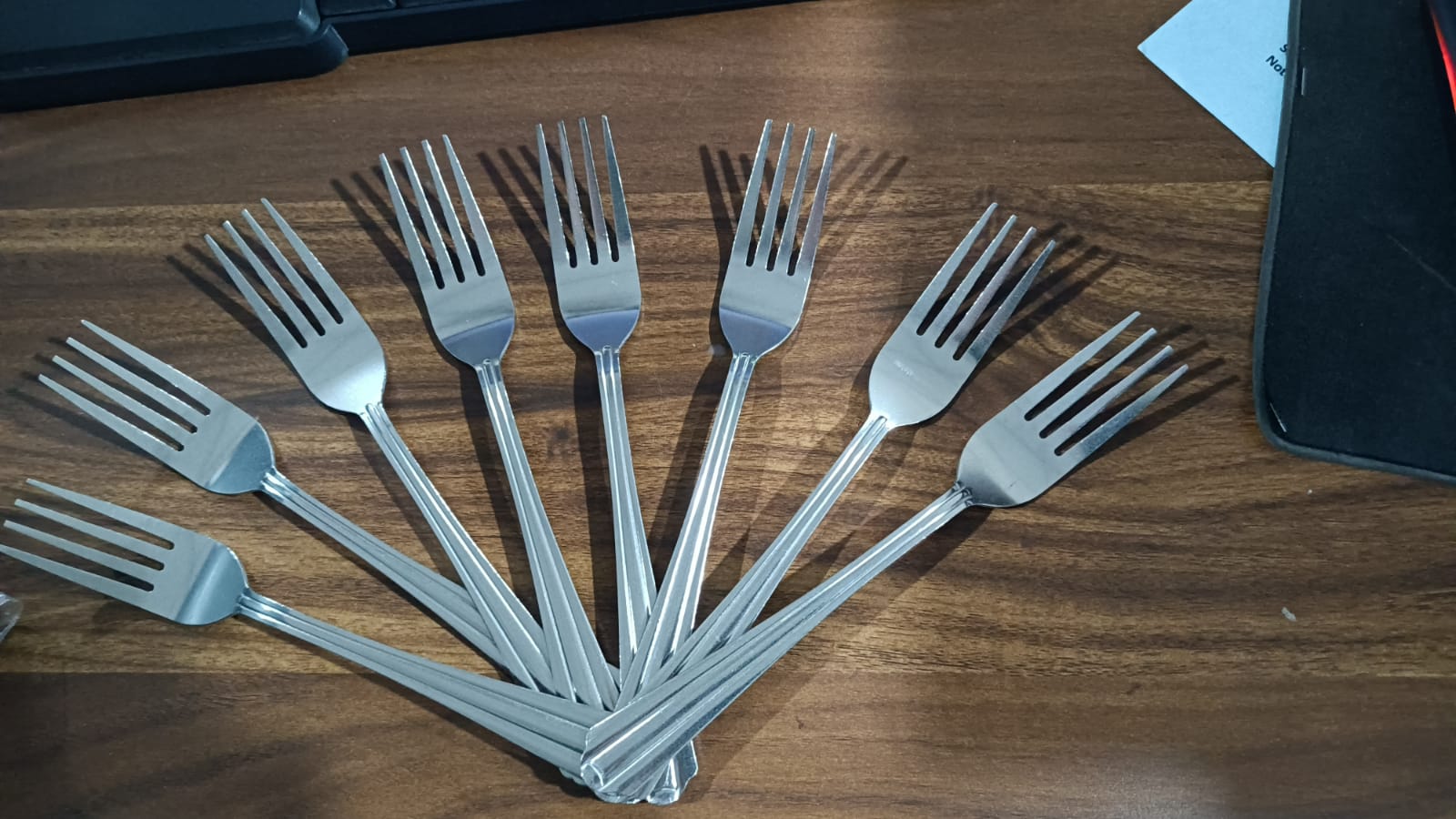 2776 Dinner Fork for home and kitchen. (set of 8Pc) 