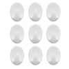 1544 Self Adhesive Plastic Wall Hook Set for Home Kitchen and Other Places (Pack of 9) 