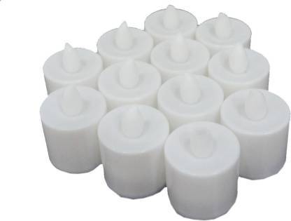 Festival Decorative - LED Tealight Candles (White, 24 Pcs)